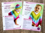 Fiche tricot Atlas Layette - Ensemble bonnet et poncho bébé