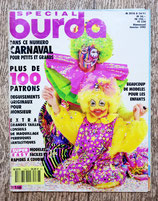 Magazine Burda Carnaval E166 pour petits et grands