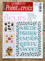 Magazine La bible du point de croix 8 - Spécial fleurs
