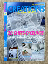 Magazine Créations crochet HS - 20 chefs-d'oeuvre dessus de lit au crochet