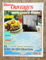 Magazine Diana Ouvrages 50H - Filet au crochet et dentelles