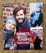 Livre Bonnets, snoods et écharpes, 25 modèles