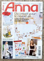 Magazine Anna Burda ouvrages manuels 01/2007
