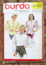 Pochette patron Burda 5307 - Chemisier femme