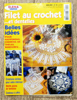 Magazine Elena filet au crochet et dentelles 1H