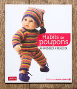 Livre Habits de poupons - 46 modèles à réaliser