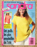 Magazine tricot Sandra 95 - Juin 1992