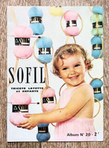 Magazine tricot Sofil album 20 - tricots layette enfants