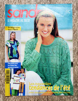Magazine tricot Sandra 155 - Juin 1997