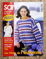 Magazine tricot Sandra 169 - Août 1998