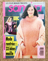 Magazine tricot Sandra 86 - Septembre 1991