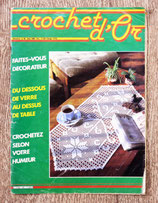 Magazine Crochet d'or 40 d'août 1986