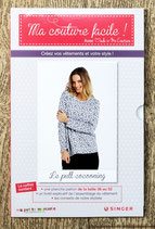 Patron Ma couture facile 25 - Le pull cocooning