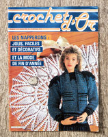 Magazine Crochet d'or 42 de décembre 1986