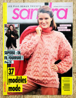 Magazine tricot Sandra 76 - Novembre 1990