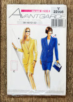 Pochette patron Avantgarde V22208 - Tailleur-jupe