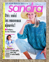 Magazine tricot Sandra 69 - Avril 1990