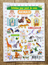 Livret Schémas pour point de croix animaux 3