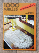 Magazine 1000 mailles 17 - Napperons ovales