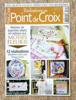 Magazine Réalisations au point de croix - Motifs fleuris