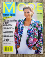 Magazine Burda Mode en grandes tailles printemps 1990