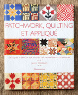 Livre Patchwork, quilting et appliqué