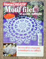 Magazine Diana Créatif 111 - Motif filet et points dentelle