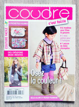 Magazine Coudre c'est facile 16 - Osez la couleur