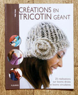 Livre Créations en tricotin géant