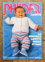 Magazine Phildar mailles layette 95
