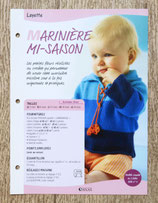 Fiche tricot Atlas Layette - Marinière mi-saison