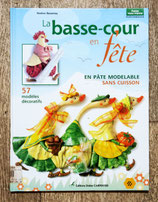 Livre La basse-cour en fête en pâte modelable sans cuisson