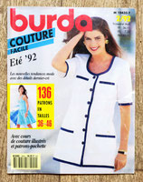 Magazine Burda Couture facile 2/1992 - Eté 1992