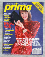 Magazine Prima n°63 de décembre 1987 avec super patron