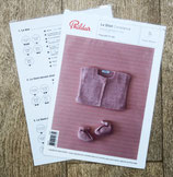 Fiche tricot Phildar / le gilet constance