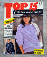 Magazine Verena Top 15 n°2 - Février 1989 (Tricot)