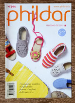 Mini magazine Phildar 594 - 7 modèles d'espadrilles femme et enfants