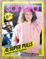 Magazine tricot Sandra 43 - Février 1988