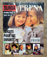 Magazine Burda Verena E279 - Tricot pour enfants