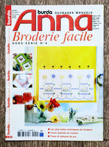 Magazine Anna Burda ouvrages manuels HS - Broderie facile