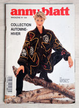 Magazine tricot Anny Blatt 154 - Collection automne-hiver