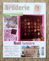 Magazine Ouvrages broderie 75 - Noël lumière