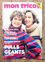Magazine Mon tricot ouvrage M132 - Pulls géants