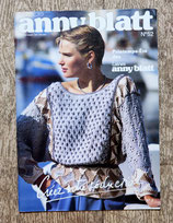 Magazine tricot Anny Blatt 52 - Printemps-été