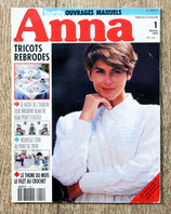 Magazine Anna Burda ouvrages manuels 01/1992