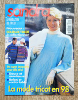 Magazine tricot Sandra 162 - Janvier 1998