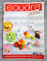 Magazine Coudre c'est facile n°14 - Un monde féerique en feutrine