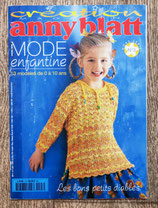 Magazine Anny Blatt HS 3 - Mode enfantine