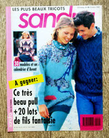 Magazine tricot Sandra 99 - Octobre 1992
