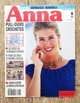 Magazine Anna Burda ouvrages manuels 06/1992